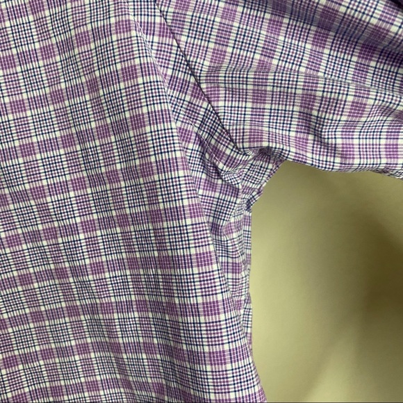 NO OFFERS TED BAKER Endurane microcheck button up shirt - Picture 7 of 11